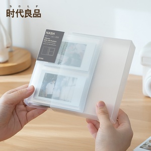 OEM/ODM 40 80 160 320 pochettes Polaroid <span class=keywords><strong>Mini</strong></span> <span class=keywords><strong>livre</strong></span> <span class=keywords><strong>de</strong></span> cartes <span class=keywords><strong>photo</strong></span> avec boîte Pages intérieures transparentes Album <span class=keywords><strong>photo</strong></span> 3 pouces - Product Image 1