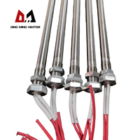 Cartouche chauffante haute tension 380V, barre chauffante électrique industrielle pour réacteur chimique