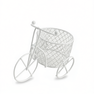 Chariot en métal décoratif 10x5.5x8cm pour fête - Product Image 1