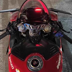 Para DUCATI Panigale V4 V4S V4R 2018-2022 cubierta de batería de fibra de carbono tanque de combustible cubierta de caja de aire Kit de carenado motocicleta modificada - Product Image 6