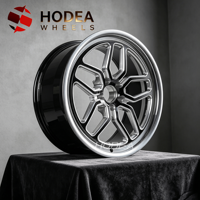 Jantes forgées HODEA Deep Dish pour pick-up, légères et haute performance, tailles 17/18/19/20 pouces, PCD/ET personnalisés, compatibles Ford, Chevy, GMC et plus encore