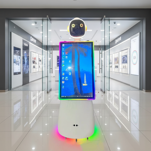 Robot Guide pour Salles d'Exposition et Centres Commerciaux, Reconnaissance Faciale, <span class=keywords><strong>Intelligence</strong></span> Artificielle, Caméra <span class=keywords><strong>Photo</strong></span>, Construction Métallique, WIFI - Product Image 1
