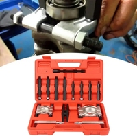 Juego de herramientas extractoras de rodamientos de 14 piezas de acero al carbono para la extracción de rodamientos de rueda