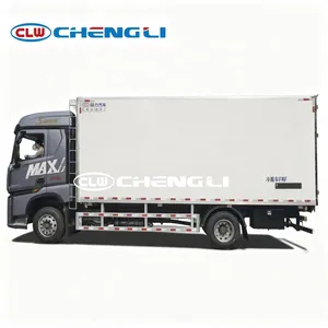 รถบรรทุกห้องเย็น HOWO 4X2 Sinotruk พร้อมตู้แช่แข็งสำหรับขนส่งไอศกรีม - Product Image 4