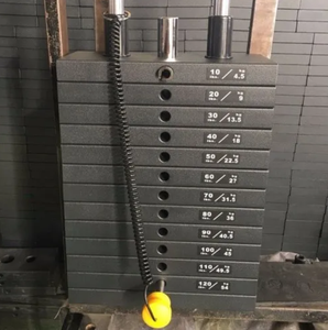 أوزان تجارية حرة منتج المصنع 10 رطل/15 رطل لوحات وزن مستطيلة بناء الجسم بأسعار تنافسية - Product Image 2