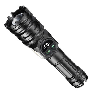 Lampe torche Cob rechargeable 2000 mAh, lumière LED blanche, camping en plein air avec aimant - Product Image 1