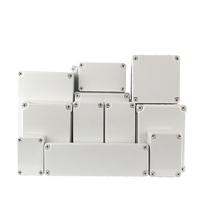 130*80*70mm IP67 AG Series listrik Terminal luar ruangan Casing PCB ukuran disesuaikan plastik ABS tahan air kotak persimpangan