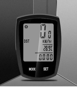 Chronomètre étanche, <span class=keywords><strong>compteur</strong></span> LCD <span class=keywords><strong>sans</strong></span> <span class=keywords><strong>fil</strong></span>, odomètre chinois et anglais, cyclisme robuste, avec intégré - Product Image 5