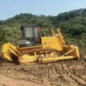 Equipo de Movimiento de Tierras, Tractor para Terrenos Secos y Húmedos, Bulldozer de Orugas, 131kw 160hp GTY160 - Product Image 5
