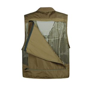Chaleco Táctico DFFV03 para Pesca al Aire Libre, Malla Transpirable, Absorción de Humedad, Ligero, Múltiples Bolsillos - Product Image 6