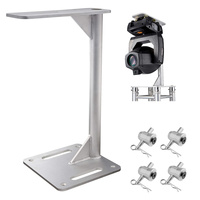 Aluminium Portable Grand Angle de Rotation Fire Desig Invertinng Bracket DJ Lighting Aluminium Truss for Moving Headbase