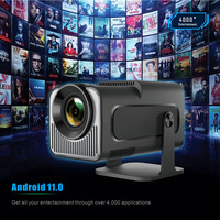 Usine en gros 4K prise en charge 720P Android 11 projecteur HD720P HY320 MINI double Wifi6 BT5.0 cinéma extérieur Portable projecteur