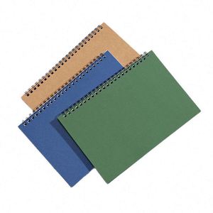 <b>Spiral</b> <b>Bound</b> Creative Retro Kraft Paper <b>Notebook</b> Exquisite and Cute Note-Taking Customized Plan <b>Notebook</b> - Product Image 4