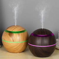 Ventes Flash Humidificateur Diffuseur d'Air en Forme de Champignon 200ml avec 7 Lumières LED
