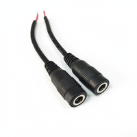 Benutzer definierter CCTV-DC-Stroma schluss 5,5mm x 2,5mm 5,5mm x 2,1mm Buchsen kabel
