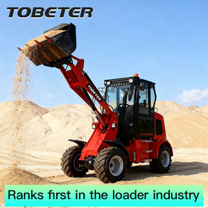 Tobeter Multifunktionaler H280 Frontlader 4 Vordere Diesel-Teleskop-Elektro-Mini-Kleinradlader Diesel-Lader - Product Image 1