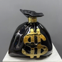 Adornos de bolsillo con diseño de dólar de dibujos animados para decoración de porche y muebles de TV, regalos de inauguración de casa y bodas, venta al por mayor
