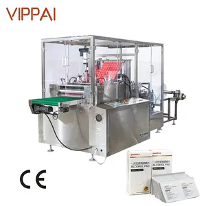 VIPPAI 4侧密封医用酒精棉签制备垫包装机生产机