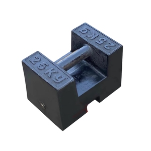 Veidt Weighing M2 200kg Pesa de prueba de hierro cincado, piezas de masa de prueba de acero dulce para básculas de piso y mostrador planas, M2 200kg de hierro cincado - Product Image 5