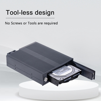 Unestech ST3514 - Carcasa de Aluminio para Disco Duro SATA de 3.5 Pulgadas, Intercambiable en Caliente, para Bahía de 5.25, 2 TB