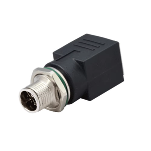 Adaptateur M12 8 broches mâle X-Coding vers RJ45, boîtier PC étanche IP68 avec contacts plaqués or, température de fonctionnement -40~+85°C - Product Image 2