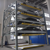 Sistem Lift Parkir Baja PSH-D Otomatis BDP Multi-level untuk Carport dengan Kapasitas 2500kg - Merek Tabitha