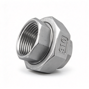 ข้อต่อท่อสแตนเลสสตีล SS316 แบบมีเกลียว ผลิตตามแบบ OEM ด้วยวิธีการหล่อแบบ Investment Casting ของ VN Precision Custom - Product Image 2