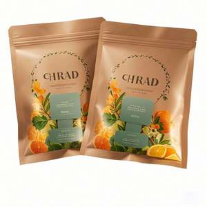 ถุงซิปล็อคแบบตั้งได้ถุงฟอยล์ Mylar สำหรับเมล็ดโลโก้ป้องกันกลิ่นบรรจุภัณฑ์พลาสติกสำหรับการเกษตรซูชิเยลลี่ - Product Image 2