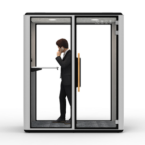 Nouvelle conception de cabine téléphonique acoustique pour bureau, espace privé, silence, insonorisation, alliage d'aluminium, Glory - Product Image 1
