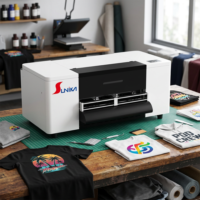 For A3 DTF Printer F1080 Full Automatic New Pigment Ink Circulation DTG Compatible for Tshirt Printing