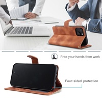 Funda de Cuero Sintético OEM con Tapa y Sensación de Piel, Bolsas Magnéticas para Teléfono Móvil para Samsung S25 S25 Ultra S24 S23 A-1066