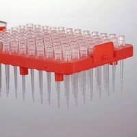 10 μL 20 μL 100 μL 200 μL 300 μL 1 000 μL 1 250 μL Micro-pipettes hydrophobes à faible rétention pour SDS Tween Triton