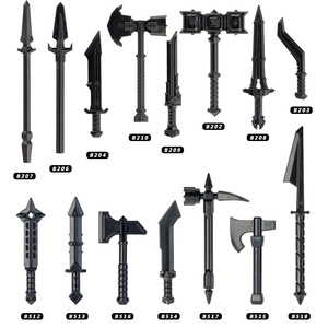Koruit moc nhựa sao bản sao người lính Súng binh sĩ quân đội Phụ kiện vũ khí mini khối xây dựng gạch Bộ đồ chơi - Product Image 4