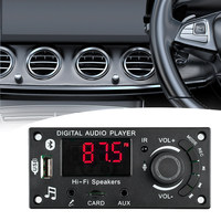 MP3-Dekodierungs-Audioverstärkerplatine 2x50W für Auto-Audio-Hauptplatine mit Radiofunktion und Mikrofonanschluss FAFD0011