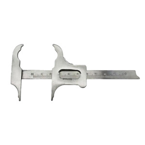 Pinza dentaria <span class=keywords><strong>Vernier</strong></span> in acciaio inossidabile per strumento di misura della scala digitale 10cm di lunghezza - Product Image 1