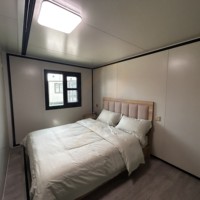 Maison conteneur modulaire mobile de luxe préfabriquée et isolée, extensible, pour hôtel