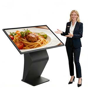 Monitor Interactivo para Exteriores con Pantalla Táctil Capacitiva de 32-65 Pulgadas, 1080P 4K, Interfaz USB, Animación, Kiosco Interactivo W1 Informatio - Product Image 1