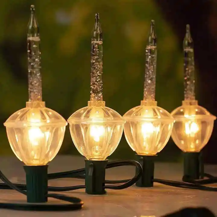 Прямые продажи с фабрики Рождественские декоративные огни 4PK сменная пузырьковая лампочка