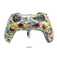 Game Controller Folien ballons für Jungen Geburtstags feier Dekorationen Gaming Theme Party Supplies Videospiel Helium Ballon