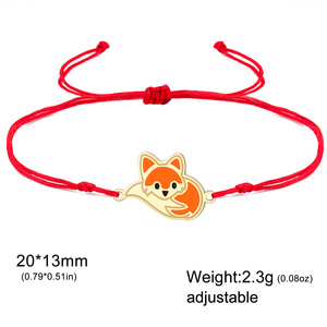 Bracelet minimaliste en acier inoxydable avec pendentif lune et étoile, style Ins, réglable, cadeau de Saint-Valentin, bijoux - Product Image 6