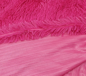 Vải Lông Giả Polyester Hàn Quốc Polyester Mềm 40Mm Một Mặt Dài 100% Polyester Mềm Dùng Cho Thảm Chăn, Đồ Chơi, Dệt May Gia Đình - Product Image 3