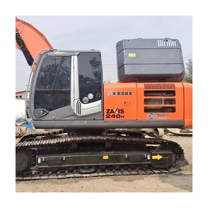 Retroexcavadora Hidráulica Usada de 24 Toneladas, Excavadora Hitachi ZX240 de Segunda Mano - Product Image 1