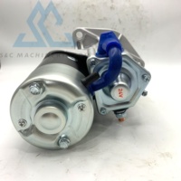 Pièces de moteur, démarreur 24V 4.5KW 11T, 1811003381 028000-6200 pour ISUZU 6BG1 6BG1T pour HITACHI EX200-5 ZAX200