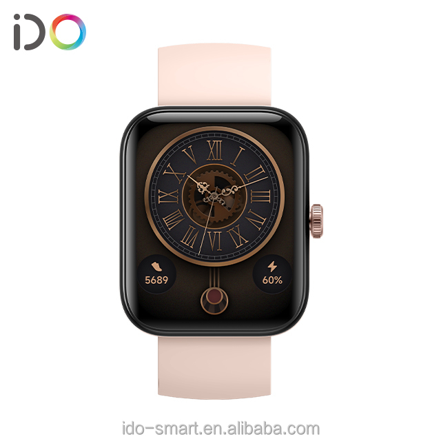 Fashion Square TFT LCD IP68 Smartwatch