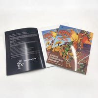 Impression personnalisée en usine de livres pour enfants, brochures, catalogues et magazines en papier couché 250+157g, impression offset, couverture souple