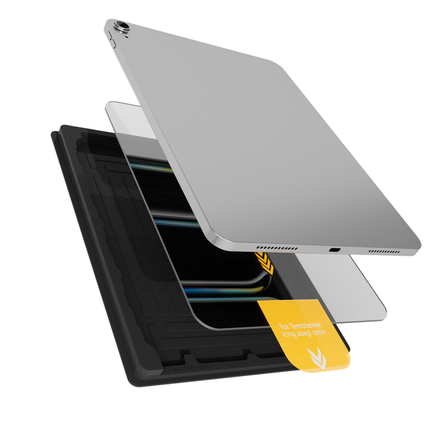 Dust Removal Tablet Pad Tempered Glass Screen Protector Easy Installation Tray Applicator for iPad Mini 6 7 air Pro 11 12.9 13