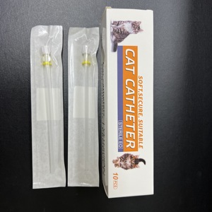 Kateter Urin Hewan Veterinary20 1.0Mm dan 1.3Mm, Alat Sekali Pakai untuk Kucing - Product Image 4