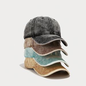 Wholesale Denim Caps <b>Hats</b> Hot Sale New Spring Summer Street Solid Color Faded Cotton Sports Cap Baseball <b>Hats</b> <b>for</b> Women Men - Product Image 2