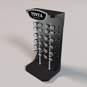 Thời trang 12 khe cắm Acrylic Kính mát kính mắt kính hiển thị truy cập Giá đứng Kính mát hiển thị giá cho cửa hàng kính - Product Image 2