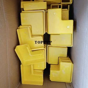 ข้อต่อท่อสี่เหลี่ยมไฟเบอร์กลาส FRP ขนาด 50x50 มม. - Product Image 4